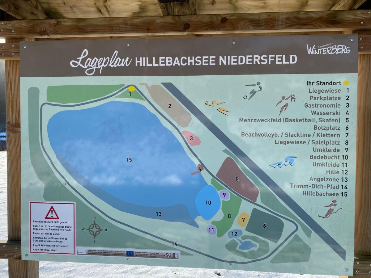 Ferienwohnung Am Hillestausee Winterberg Exteriér fotografie
